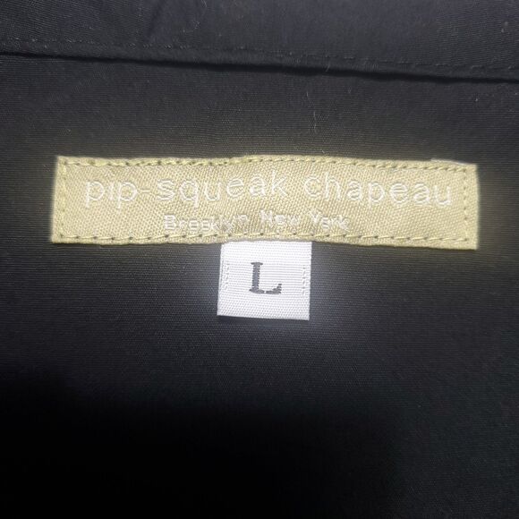 Pip-Squeak Chapeau L Large Jacket Blouse Button Up Women's Bell Sleeve Tunic - Picture 6 of 10